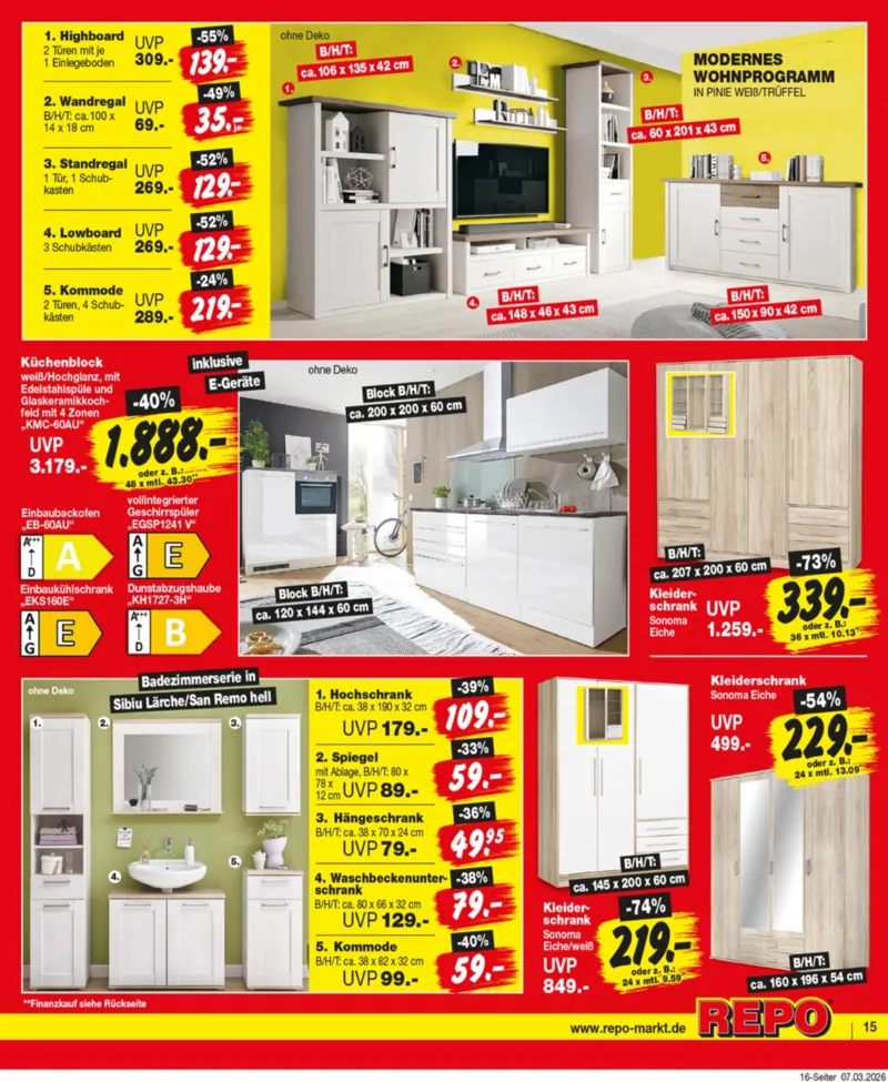 REPO-Markt Prospekt vom 09.03.2026, Seite 15