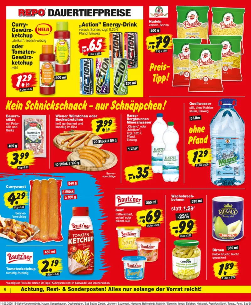 REPO-Markt Prospekt vom 16.03.2026, Seite 8