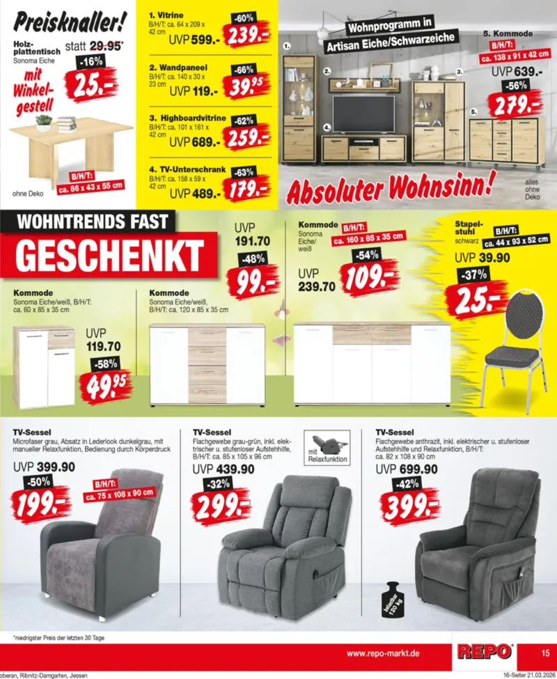 REPO-Markt Prospekt vom 23.03.2026, Seite 15