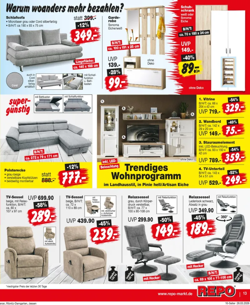 REPO-Markt Prospekt vom 30.03.2026, Seite 13