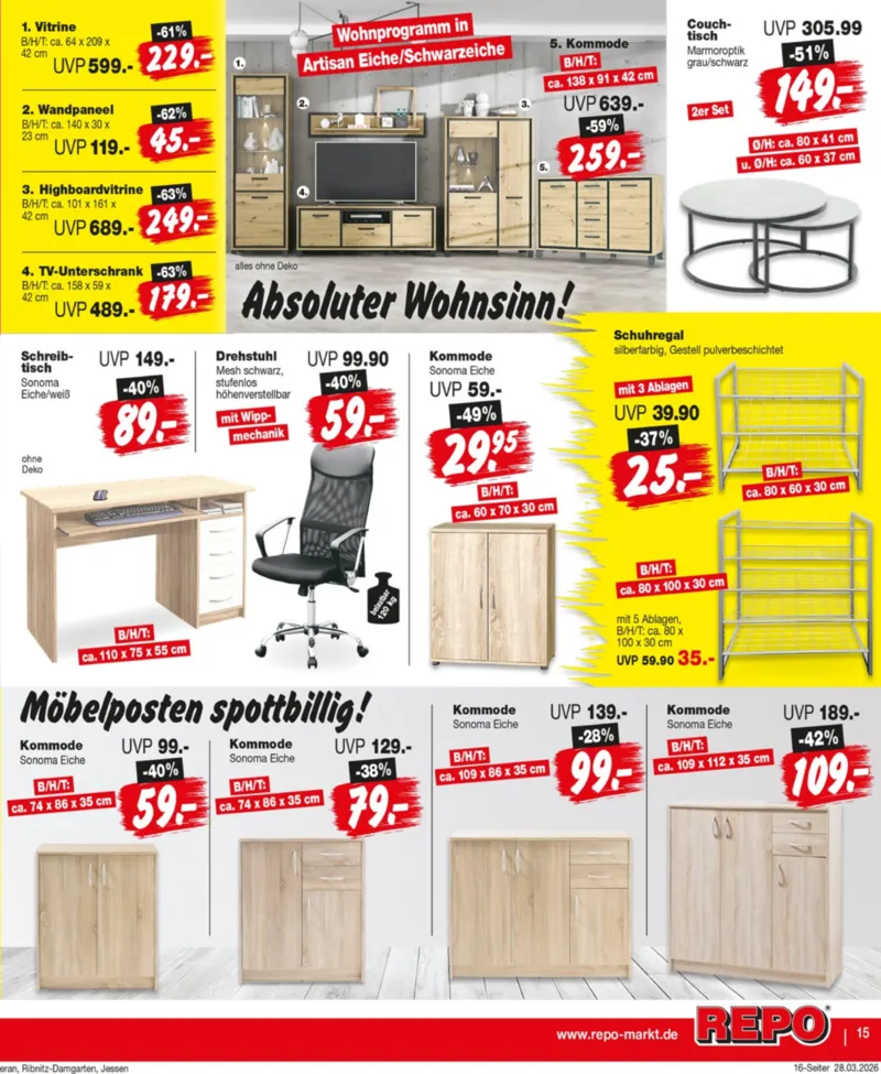 REPO-Markt Prospekt vom 30.03.2026, Seite 15