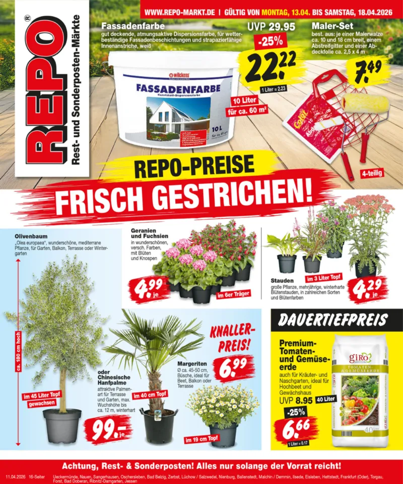 REPO-Markt Prospekt vom 13.04.2026, Seite 1