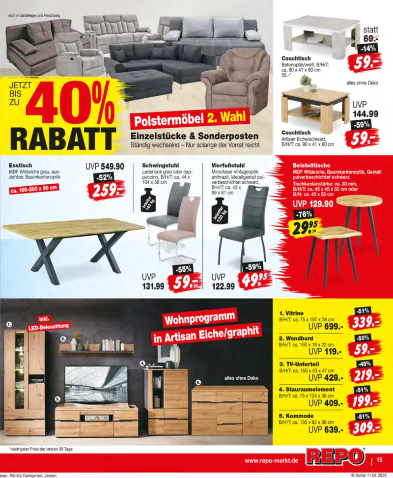 REPO-Markt Prospekt vom 13.04.2026, Seite 15