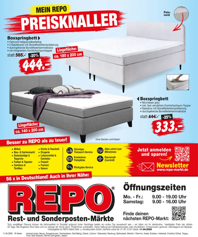 REPO-Markt Prospekt vom 13.04.2026, Seite 16
