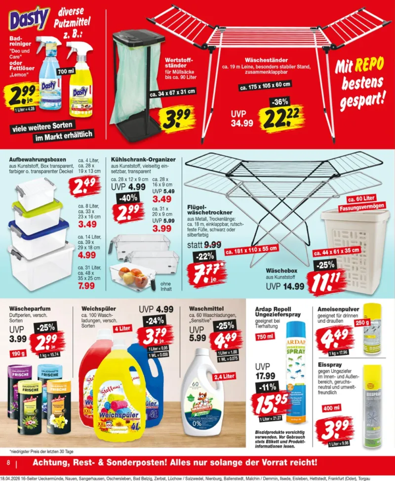 REPO-Markt Prospekt vom 20.04.2026, Seite 8