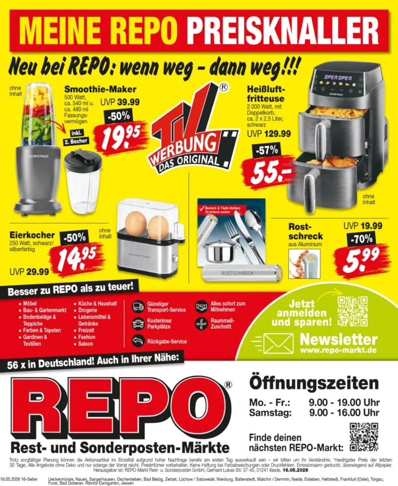 REPO-Markt Prospekt vom 18.05.2026, Seite 16