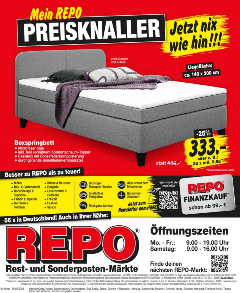 REPO-Markt Prospekt vom 01.06.2026, Seite 16