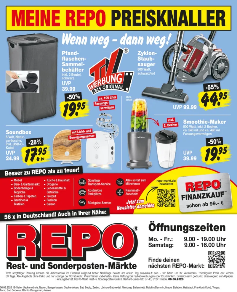 REPO-Markt Prospekt vom 08.06.2026, Seite 16