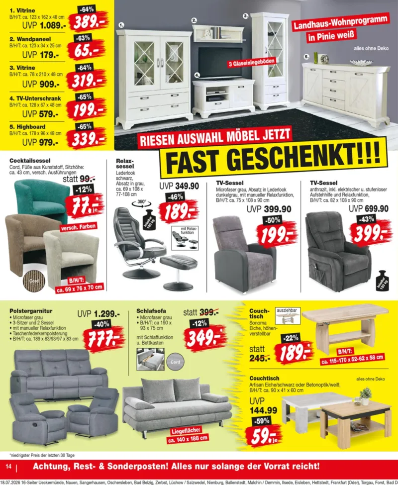 REPO-Markt Prospekt vom 20.07.2026, Seite 14