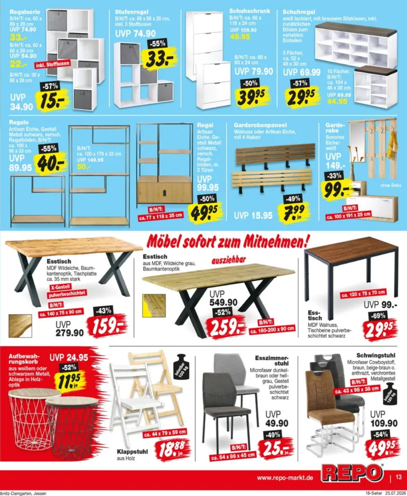 REPO-Markt Prospekt vom 27.07.2026, Seite 13