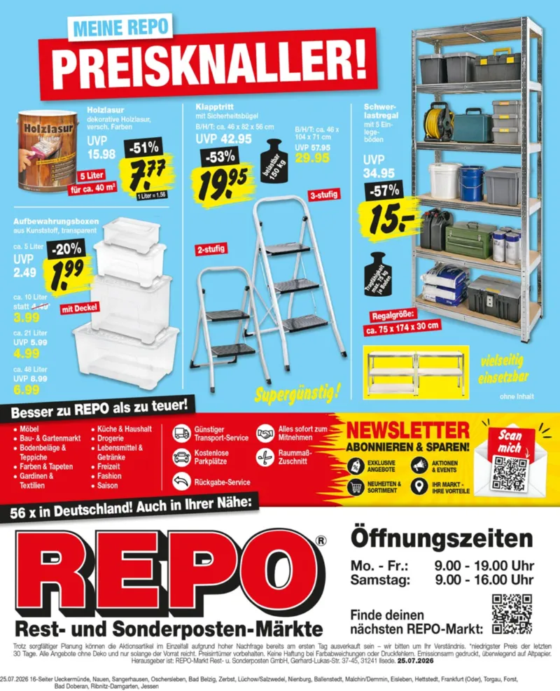 REPO-Markt Prospekt vom 27.07.2026, Seite 16