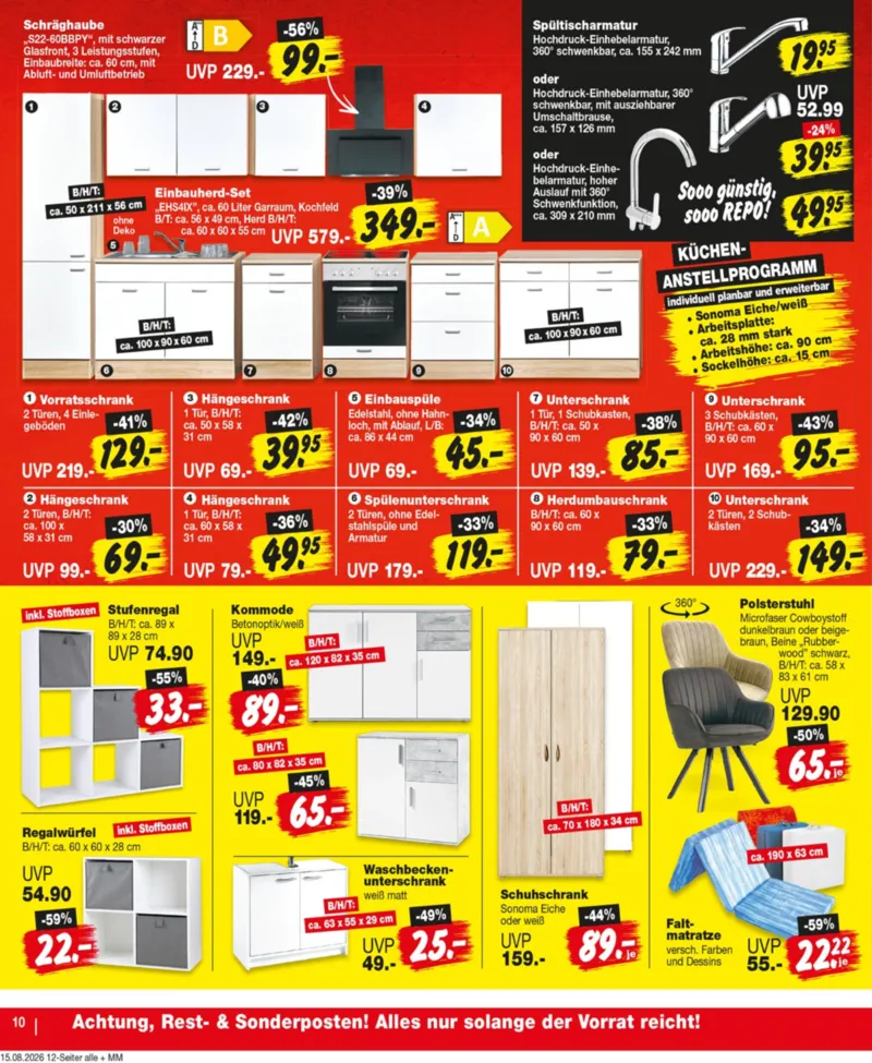 REPO-Markt Prospekt vom 17.08.2026, Seite 10