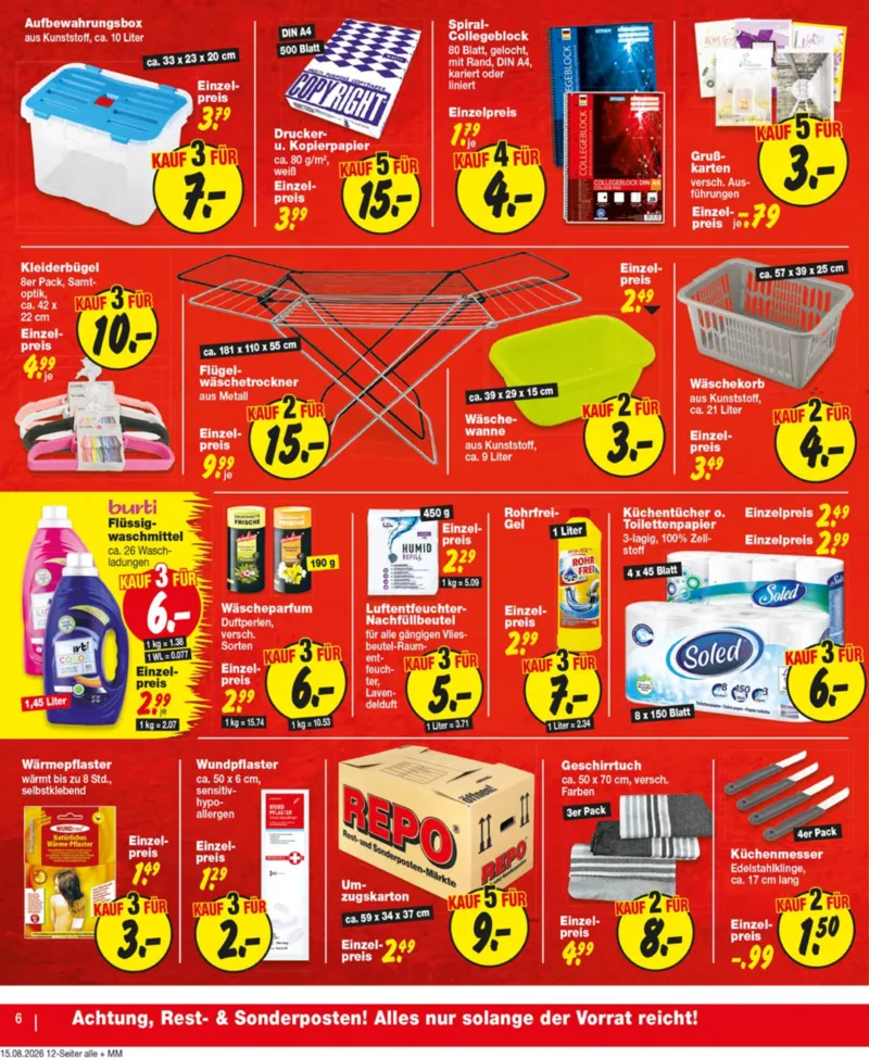 REPO-Markt Prospekt vom 17.08.2026, Seite 6