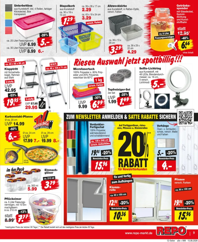 REPO-Markt Prospekt vom 17.08.2026, Seite 9