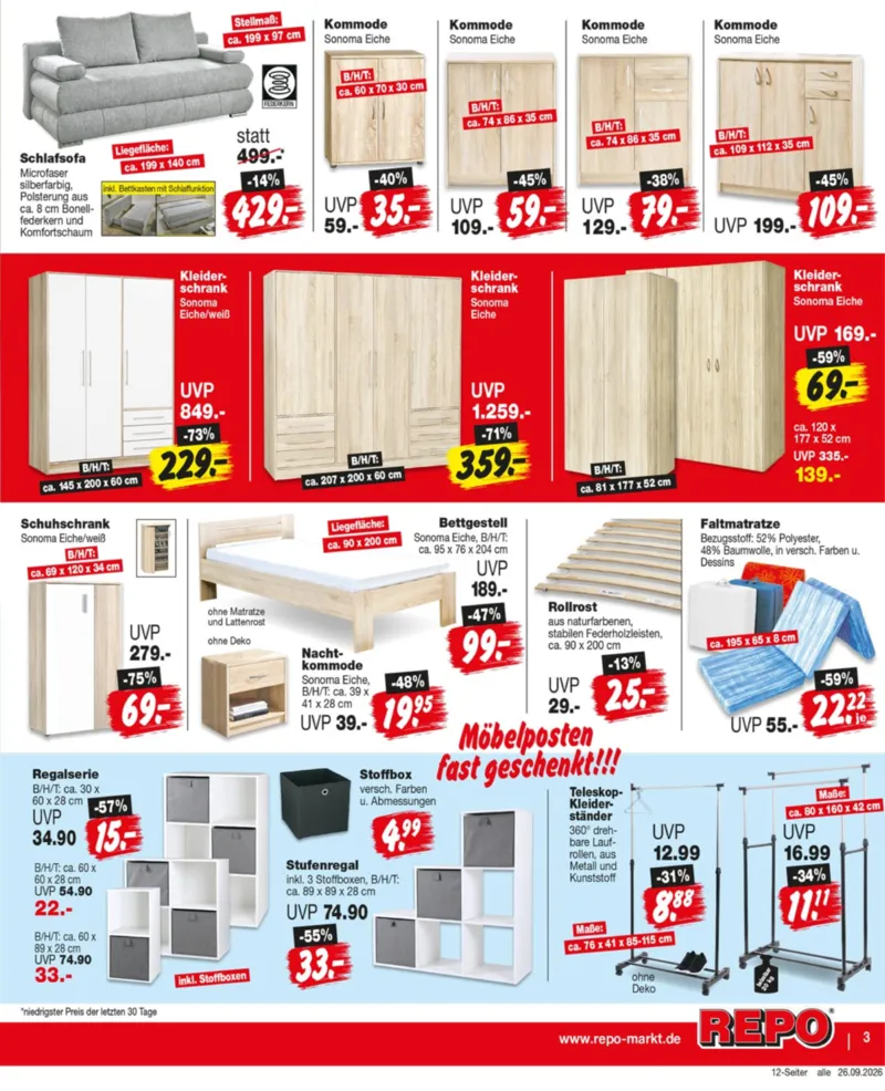 REPO-Markt Prospekt vom 28.09.2026, Seite 3