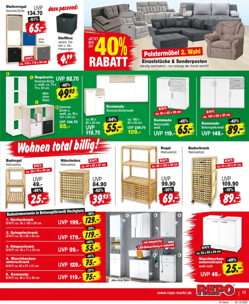 REPO-Markt Prospekt vom 05.10.2026, Seite 13
