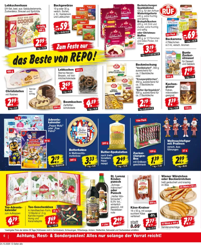 REPO-Markt Prospekt vom 26.10.2026, Seite 6