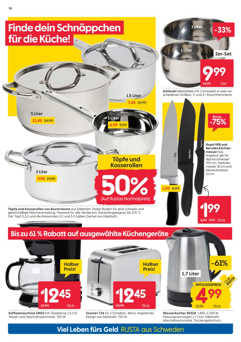 Rusta Prospekt vom 25.10.2025, Seite 16 Rusta Prospekt vom 25.10.2025, Seite 16
