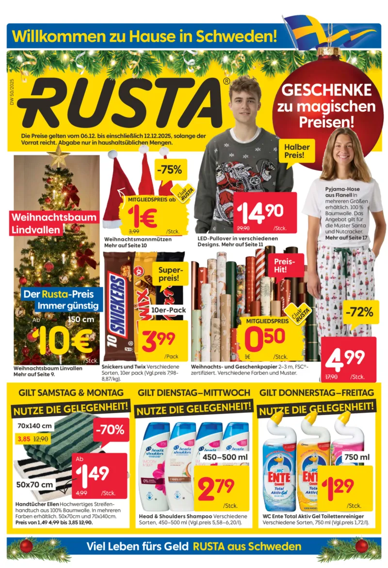 Rusta Prospekt vom 06.12.2025, Seite 1