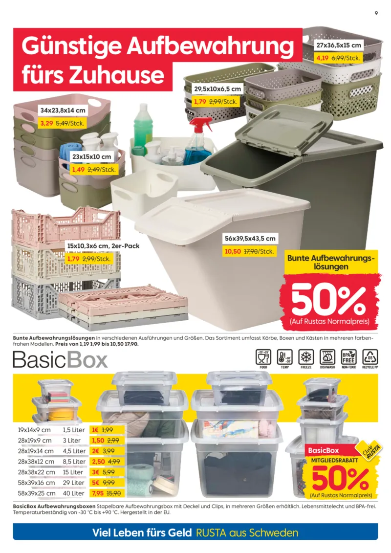 Rusta Prospekt vom 03.01.2026, Seite 9