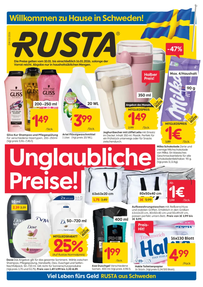 Rusta Prospekt vom 10.01.2026, Seite 1