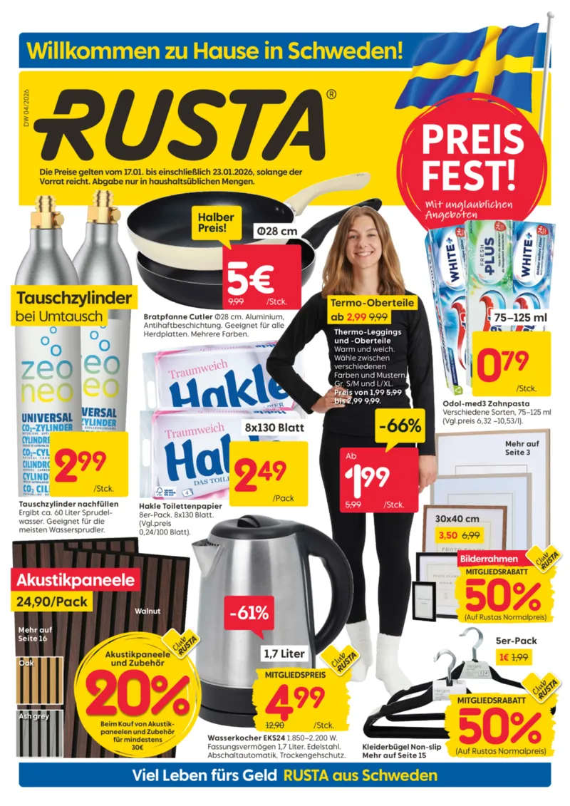 Rusta Prospekt vom 17.01.2026, Seite 1