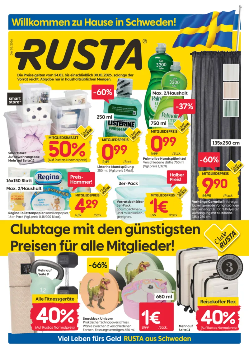 Rusta Prospekt vom 24.01.2026, Seite 1