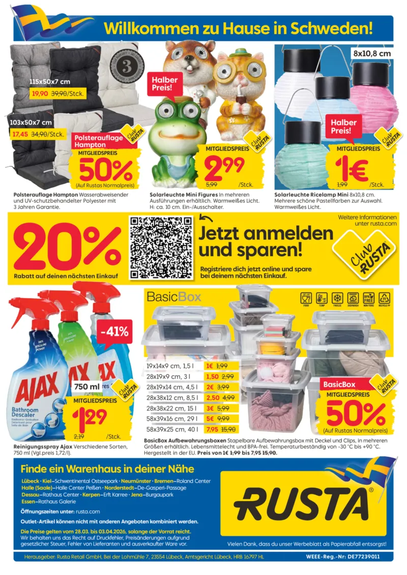 Rusta Prospekt vom 28.03.2026, Seite 16