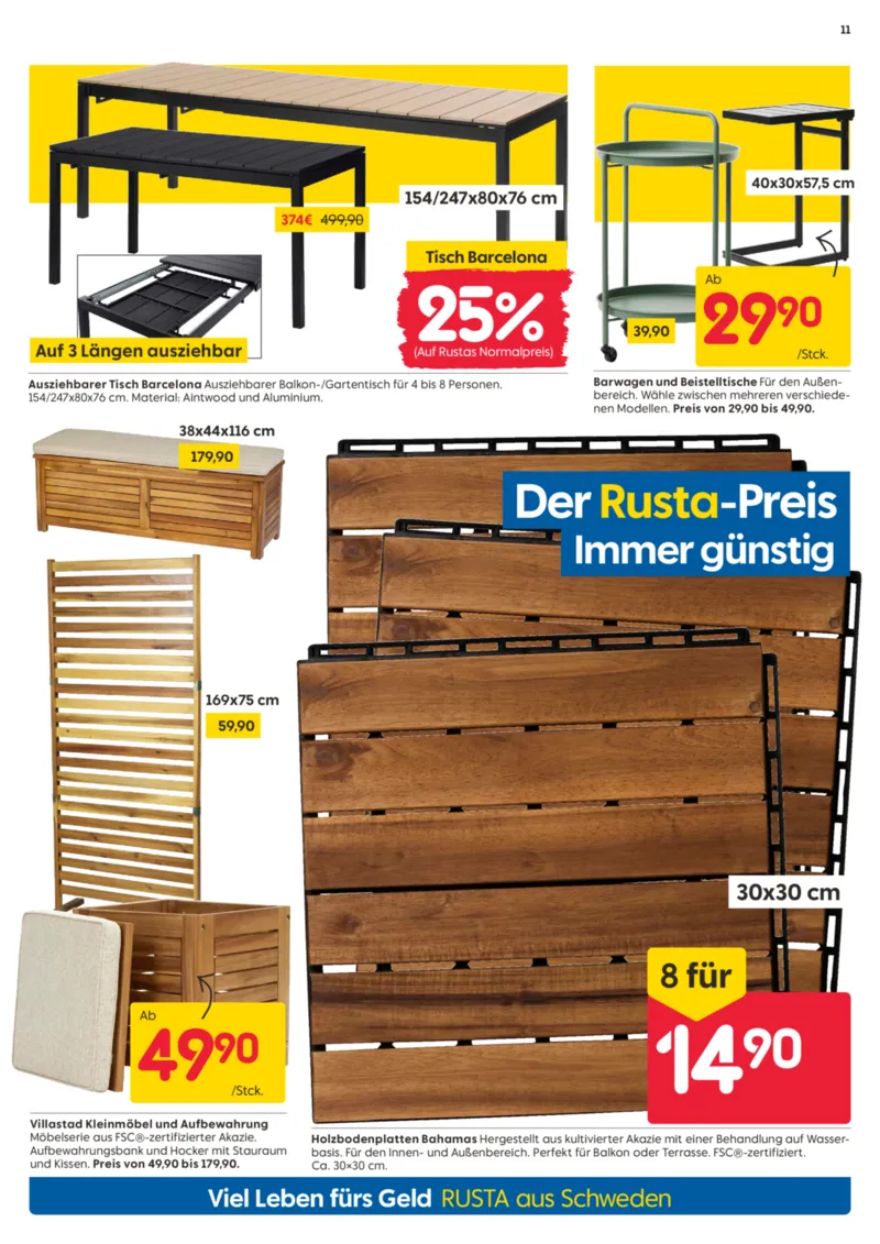 Rusta Prospekt vom 04.04.2026, Seite 11