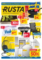 Rusta Prospekt letzter Woche