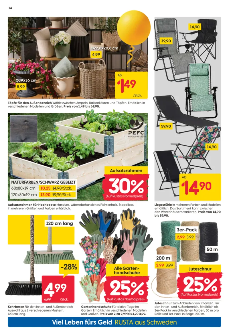 Rusta Prospekt vom 11.04.2026, Seite 14