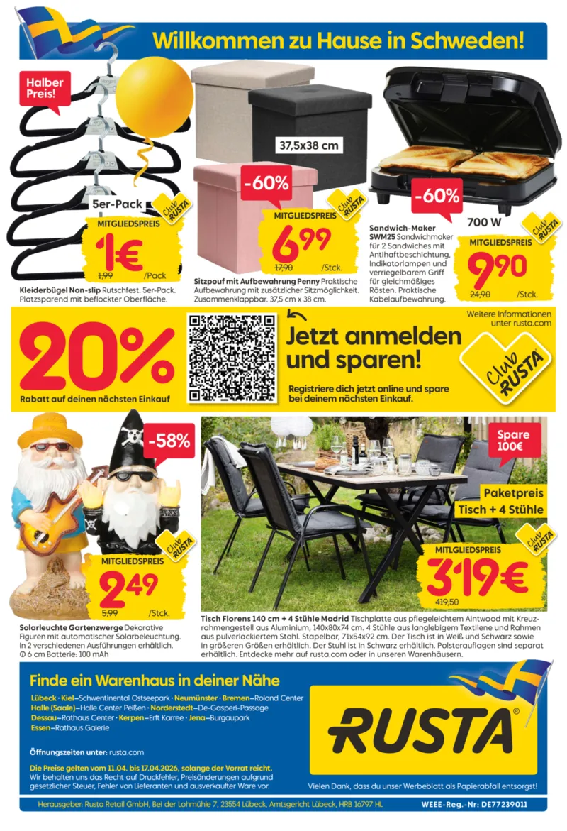 Rusta Prospekt vom 11.04.2026, Seite 20