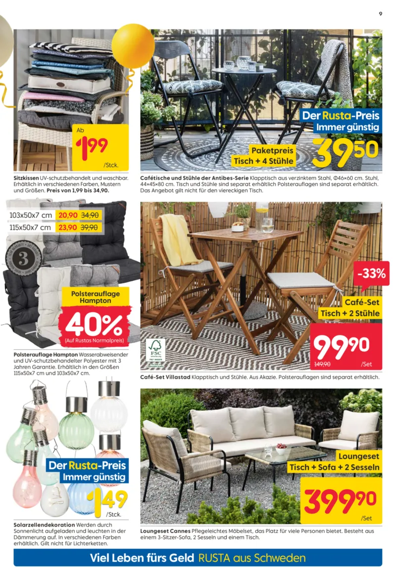 Rusta Prospekt vom 11.04.2026, Seite 9