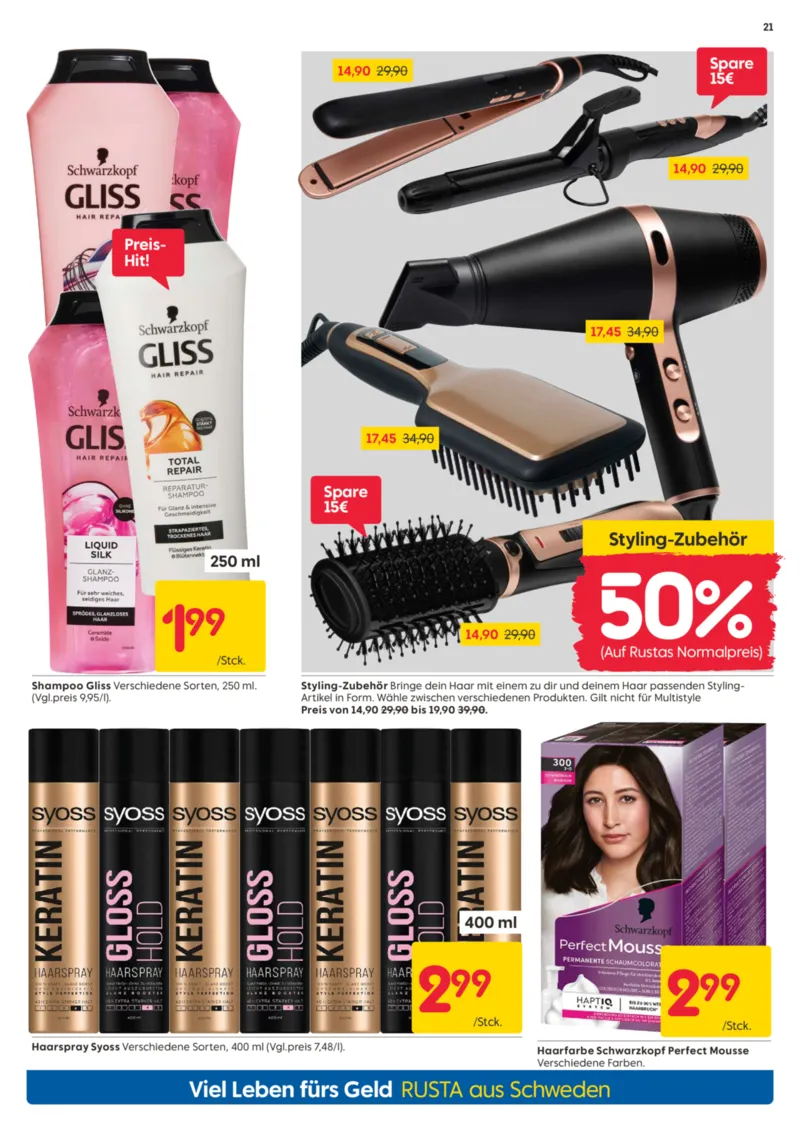 Rusta Prospekt vom 18.04.2026, Seite 21