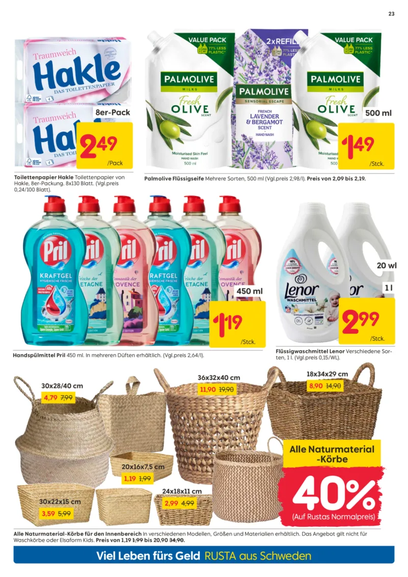 Rusta Prospekt vom 18.04.2026, Seite 23