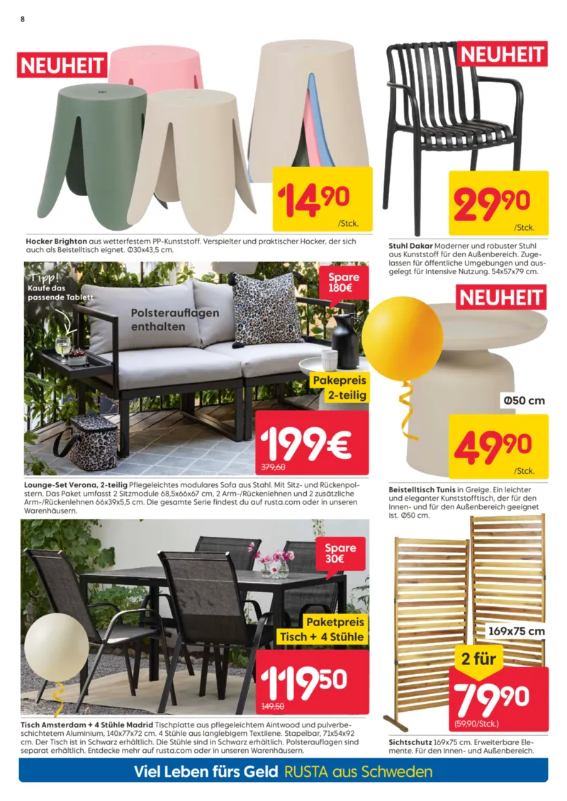 Rusta Prospekt vom 18.04.2026, Seite 8