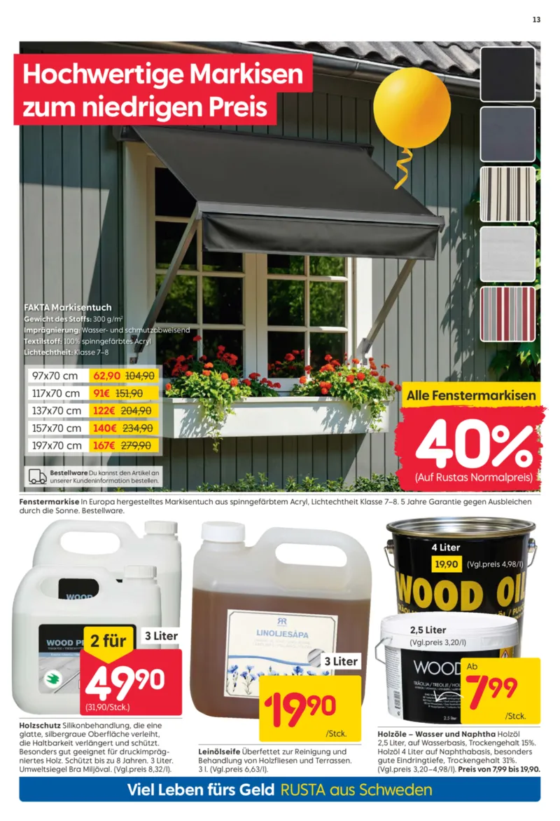 Rusta Prospekt vom 25.04.2026, Seite 13