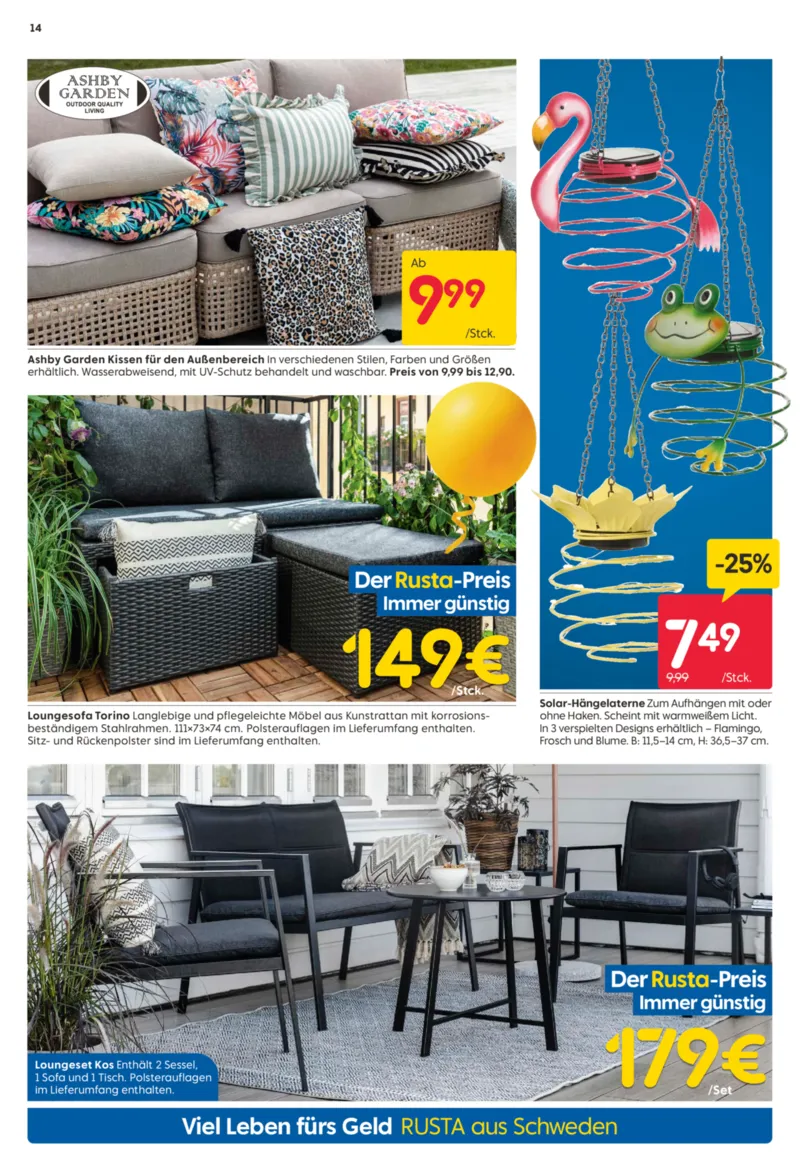 Rusta Prospekt vom 25.04.2026, Seite 14