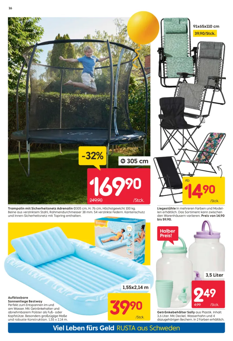 Rusta Prospekt vom 25.04.2026, Seite 16