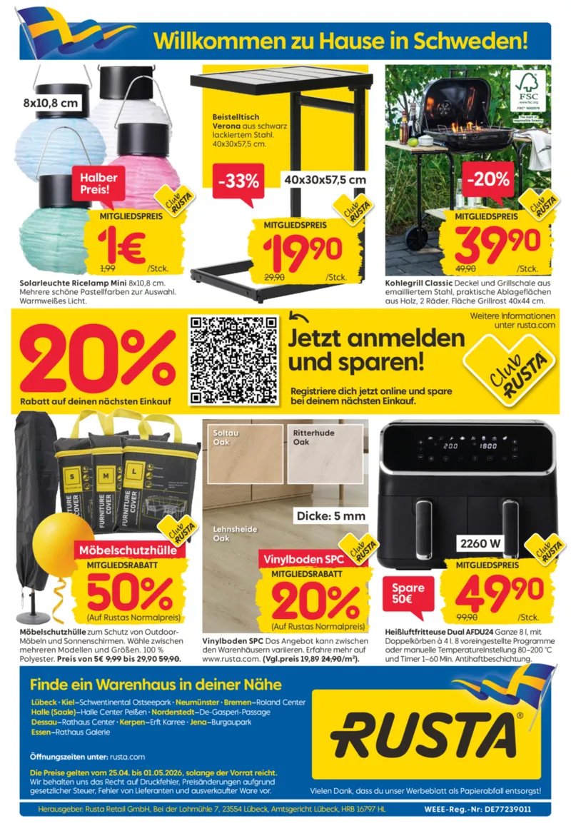 Rusta Prospekt vom 25.04.2026, Seite 20