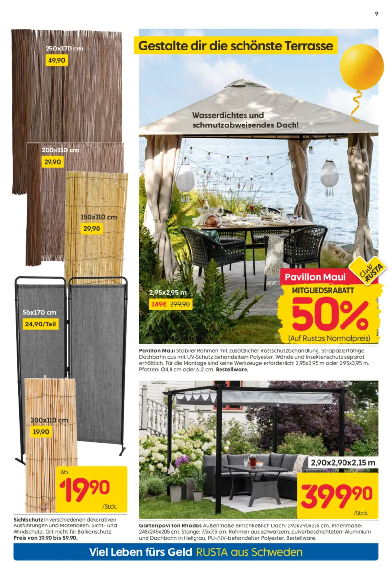 Rusta Prospekt vom 25.04.2026, Seite 9