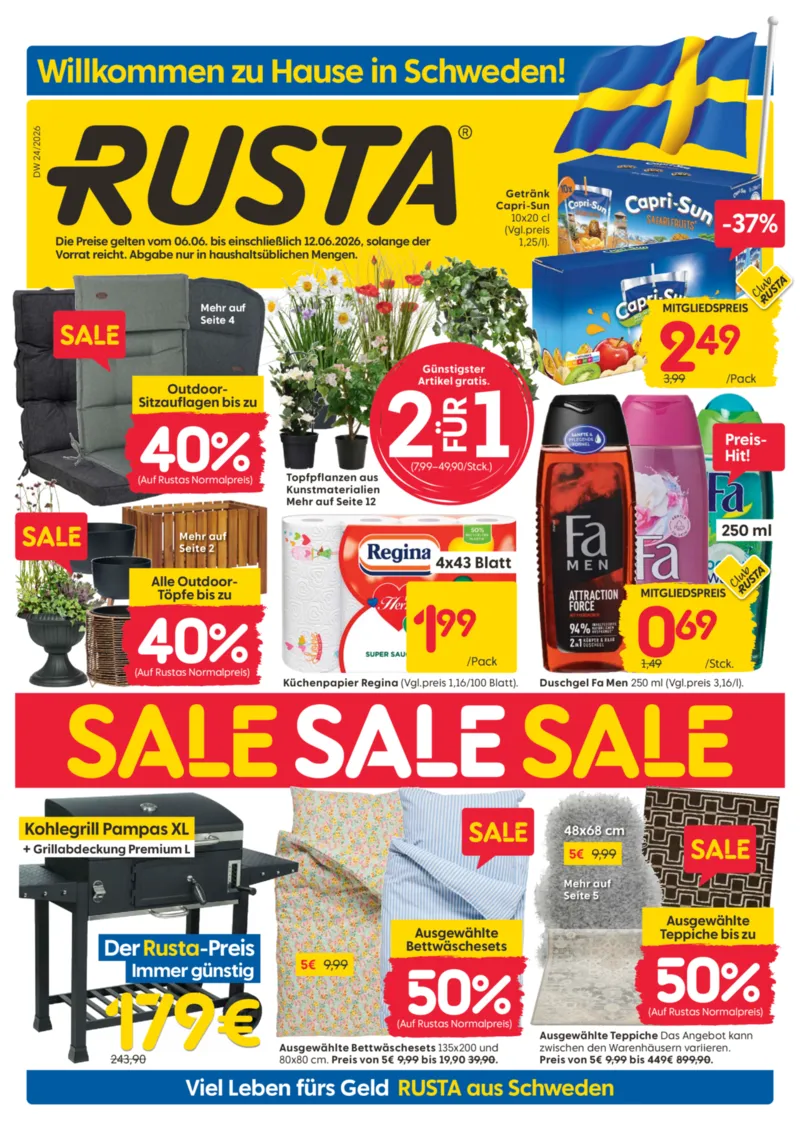 Rusta Prospekt vom 06.06.2026, Seite 1