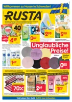 Rusta Prospekt letzter Woche