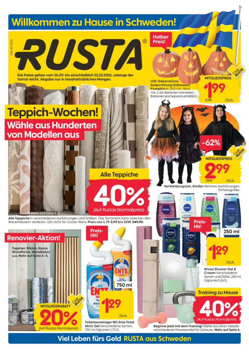 Rusta Prospekt vom 26.09.2026, Seite 1