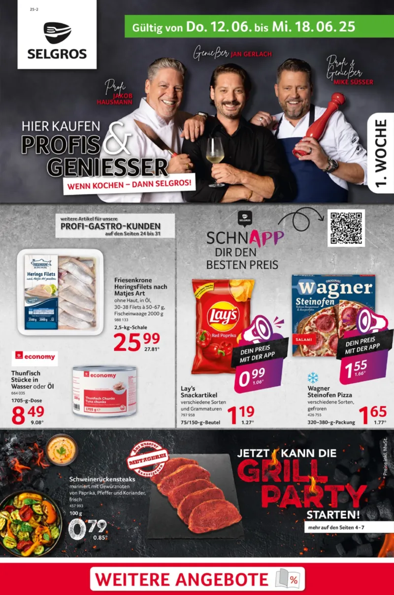 Selgros Prospekt vom 12.06.2025, Seite 1