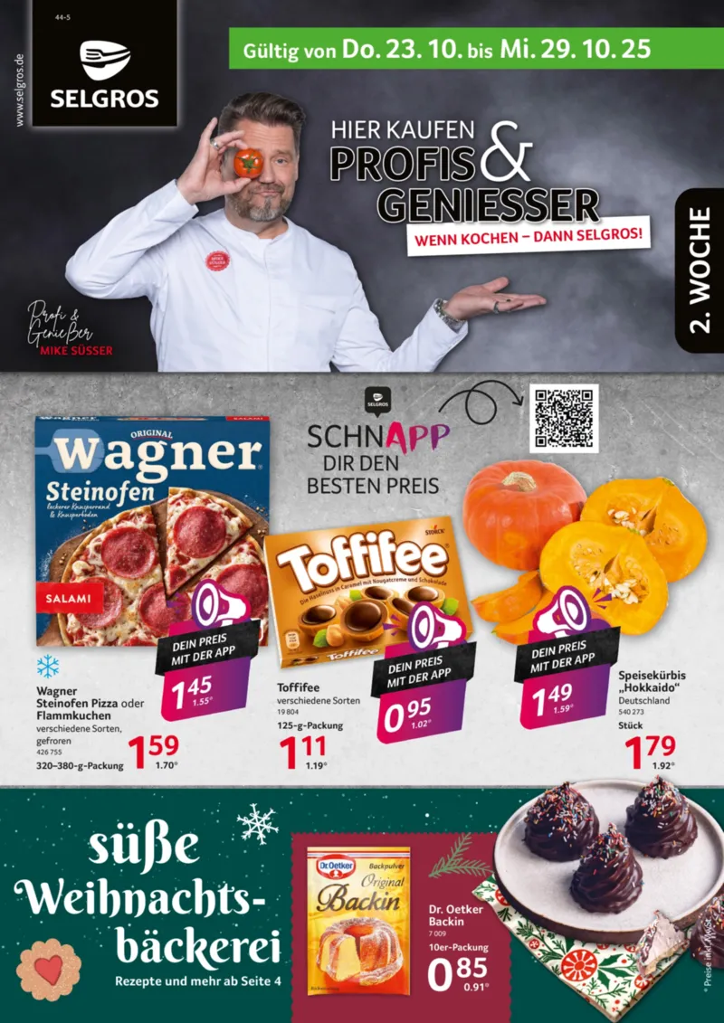 Selgros Prospekt vom 23.10.2025, Seite 1