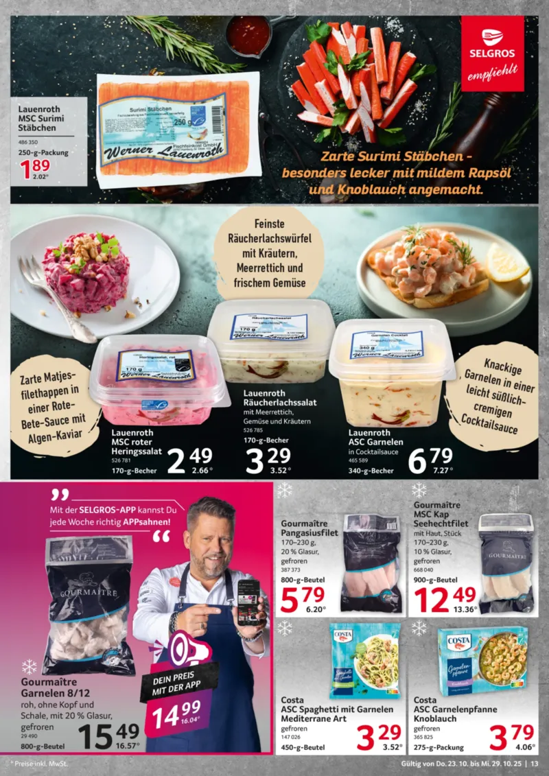 Selgros Prospekt vom 23.10.2025, Seite 13
