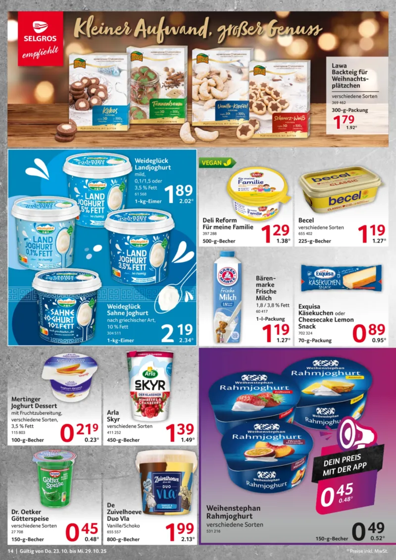 Selgros Prospekt vom 23.10.2025, Seite 14