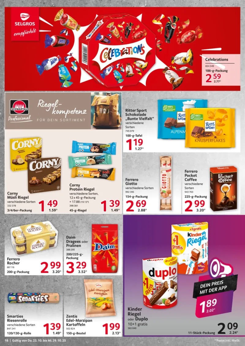 Selgros Prospekt vom 23.10.2025, Seite 18
