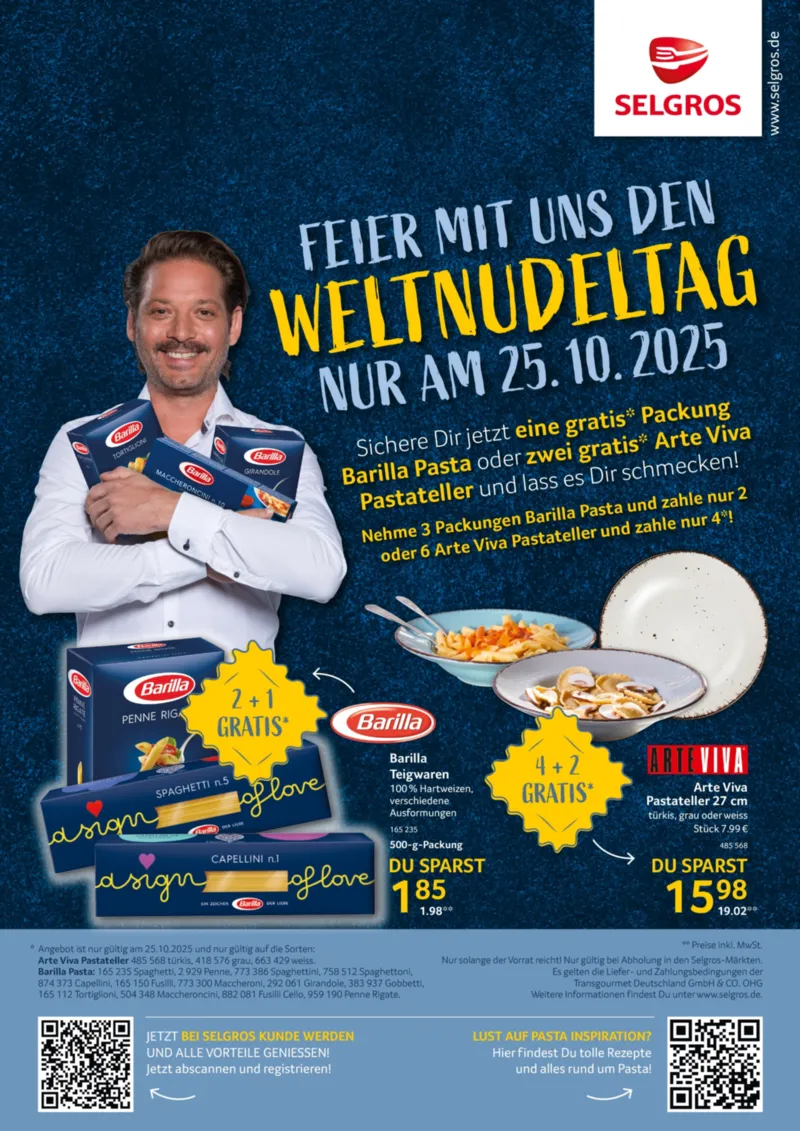 Selgros Prospekt vom 25.10.2025, Seite 1